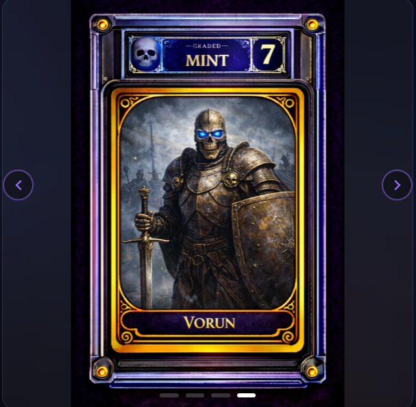 SkeletGold Card Eternal Genesis