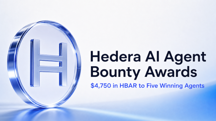 Hedera AI Agent Bounty Awards $4,750 in HBAR to Five Winning Agents